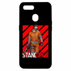 Чехол для Oppo A5s/A12 Standoff 2 Red Logo - PrintSalon