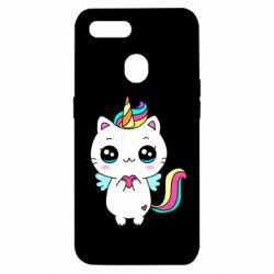 Чехол для Oppo A5s/A12 The cat is unicorn - PrintSalon
