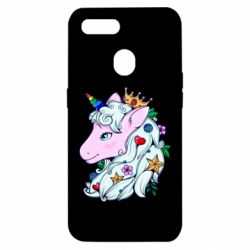 Чехол для Oppo A5s/A12 Unicorn Princess - PrintSalon