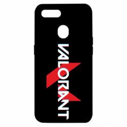 Чехол для Oppo A5s/A12 Valorant glitsh logo - PrintSalon