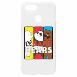 Чехол для Oppo A5s/A12 We bare bears collage - PrintSalon
