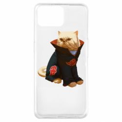 Чехол для Oppo A73 Akatsuki angry cat - PrintSalon
