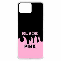 Чехол для Oppo A73 Blackpink pink fire - PrintSalon