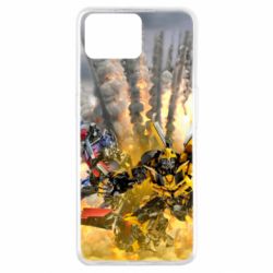 Чохол для Oppo A73Bumblebee and Optimus Prime - PrintSalon