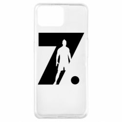 Чехол для Oppo A73 Cristiano Ronaldo Silhouette Art - PrintSalon