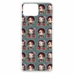 Чехол для Oppo A73 Cute Tanjiro with Nezuko - PrintSalon