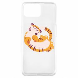 Чехол для Oppo A73 Happy tiger - PrintSalon