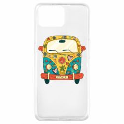 Чехол для Oppo A73 Hippie bus - PrintSalon
