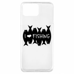 Чехол для Oppo A73 I Love Fishing
