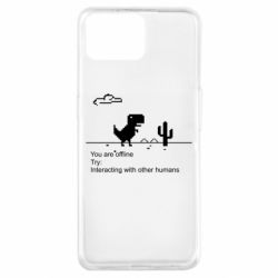 Чехол для Oppo A73 Internet Dinosaur - PrintSalon