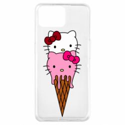 Чехол для Oppo A73 Kitty ice cream - PrintSalon