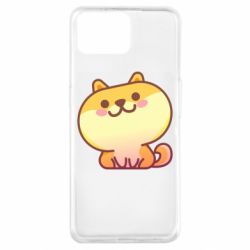 Чехол для Oppo A73 Корги с улыбкой - PrintSalon