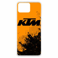 Чехол для Oppo A73 KTM and grunge background - PrintSalon