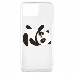 Чехол для Oppo A73 Little panda - PrintSalon