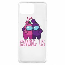 Чехол для Oppo A73 Love is Among Us - PrintSalon