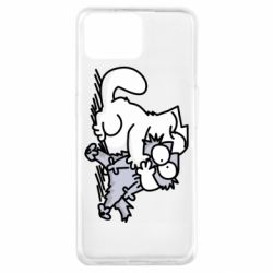 Чохол для Oppo A73Любов котів - PrintSalon