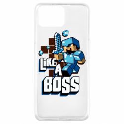 Чехол для Oppo A73 Minecraft Like a Boss - PrintSalon
