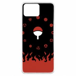 Чехол для Oppo A73 Naruto Sasuke Uchiha Sharingan - PrintSalon