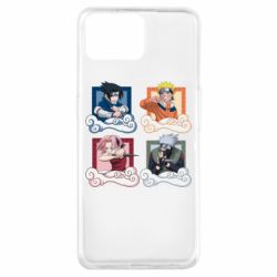 Чехол для Oppo A73 Naruto team 7 in action - PrintSalon