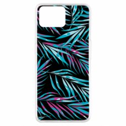 Чохол для Oppo A73Neon Palm Leaves - PrintSalon