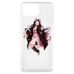 Чохол для Oppo A73Nezuko cat - PrintSalon