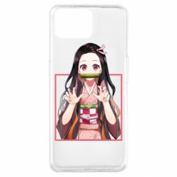 Чехол для Oppo A73 Nezuko - PrintSalon