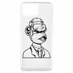 Чехол для Oppo A73 Обезьяна в виртуальных очках - PrintSalon