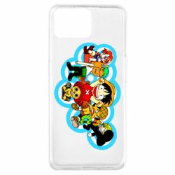 Чехол для Oppo A73 One peace anime heroes - PrintSalon