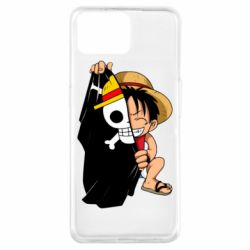 Чехол для Oppo A73 One piece chibi Luffy - PrintSalon
