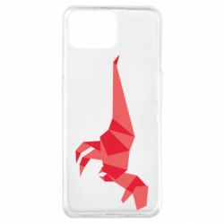 Чехол для Oppo A73 Origami dinosaur - PrintSalon