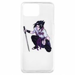 Чехол для Oppo A73 Sasuke with katana - PrintSalon