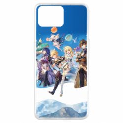 Чехол для Oppo A73 Teyvat Genshin Impact - PrintSalon