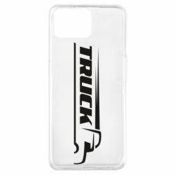 Чехол для Oppo A73 Truck simple art - PrintSalon