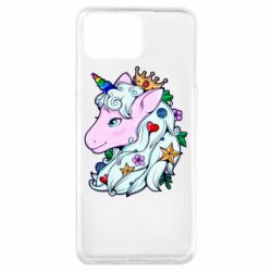 Чехол для Oppo A73 Unicorn Princess - PrintSalon