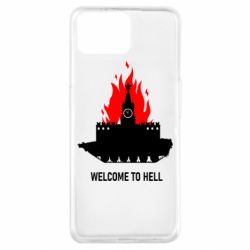 Чехол для Oppo A73 Welcome to Hell - PrintSalon