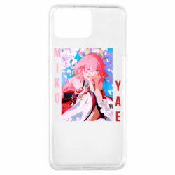 Чехол для Oppo A73 Yae Miko art - PrintSalon