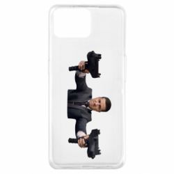 Чехол для Oppo A73 Зеленский с оружием - PrintSalon