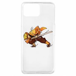 Чехол для Oppo A73 Zenitsu Demon Slayer - PrintSalon