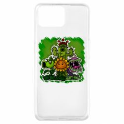 Чехол для Oppo A73 Zombie vs Plants players-PrintSalon Чехол для Oppo A73 Zombie vs Plants players