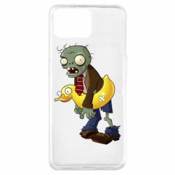 Чехол для Oppo A73 Zombie with a duck-PrintSalon Чехол для Oppo A73 Zombie with a duck