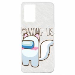 Чохол для Oppo A74 4G Among us cute cat - PrintSalon
