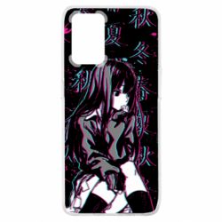 Чохол для Oppo A74 4G Anime Girl Glitch - PrintSalon