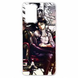 Чохол для Oppo A74 4G Attack on Titan Кapral Levi - PrintSalon
