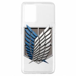 Чехол для Oppo A74 4G Attack Titan Survey Corps Logo 3D - PrintSalon