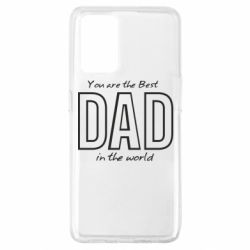 Чохол для Oppo A74 4G Best dad text - PrintSalon