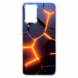 Чохол для Oppo A74 4G Cracked Blocks - PrintSalon