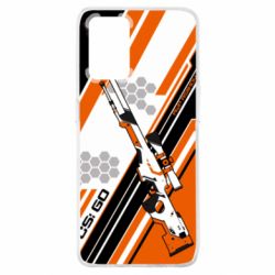 Чохол для Oppo A74 4G CS: GO AWP Asiimov Skin - PrintSalon