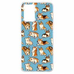 Чохол для Oppo A74 4G Cute Corgis - PrintSalon