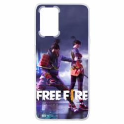 Чехол для Oppo A74 4G Garena Free Fire Samurai Team - PrintSalon