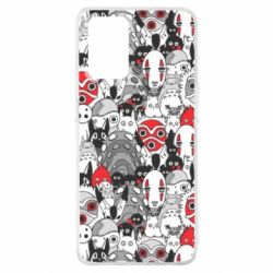Чохол для Oppo A74 4G Hayao Miyazaki Characters - PrintSalon
